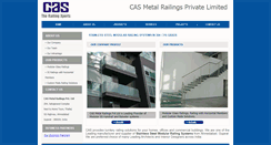 Desktop Screenshot of casrailings.com